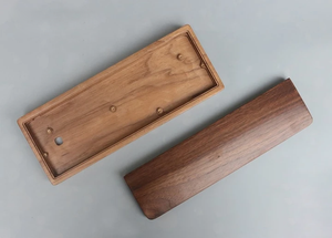 Solid Wood 60% Layout Wrist Rest Case