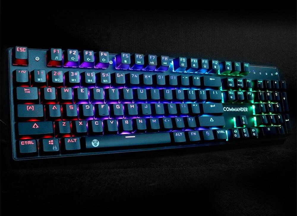 KBD8 RGB Backlit Mechanical Gaming Keyboard And Mouse Set