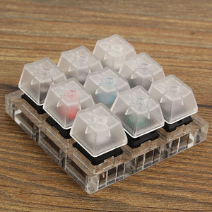 9 Cherry MX Clear Switch Keyboard Tester