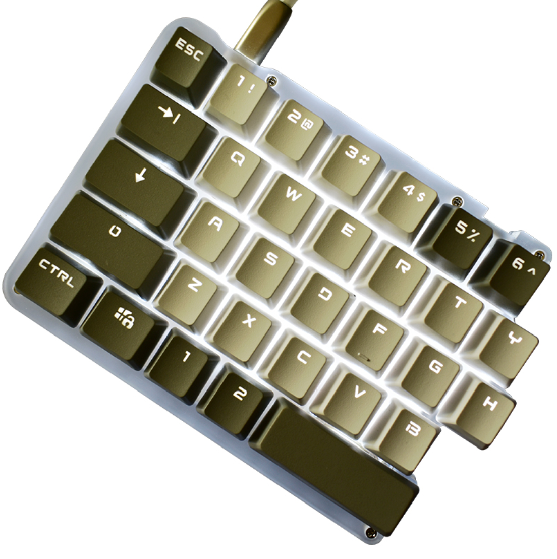 KBD8 62-Keys Split Mechanical Keyboard