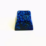 Handmade Resin & Silver Foil Artisan Keycap