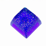 Handmade Resin & Silver Foil Artisan Keycap