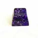 Handmade Resin & Silver Foil Artisan Keycap