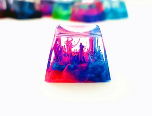 Handmade Coral Resin Keycap