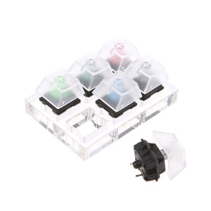 6 Cherry MX Clear Switch Keyboard Tester