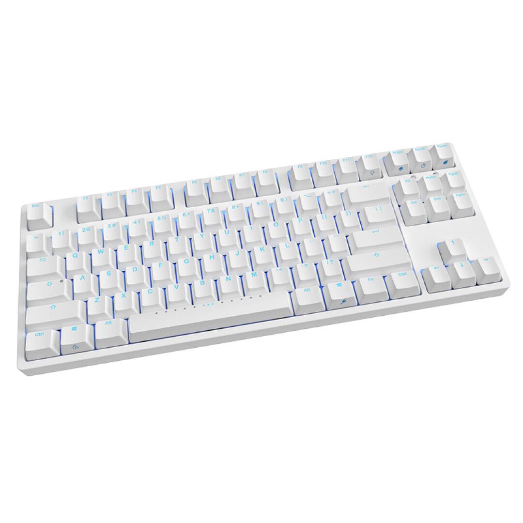 KBD8 87-Key Cherry MX Switch Blue LED Mechanical Keyboard