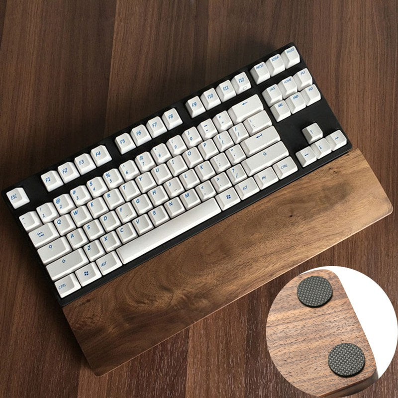 Walnut Wood Mechanical Keyboard Wrist Rest