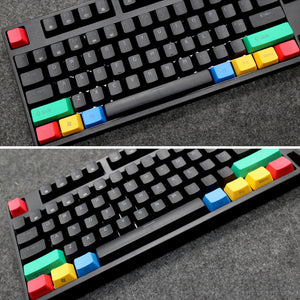 10 RGBY Keycap Set