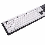 87 Mechanical Keyboard White Keycap Set