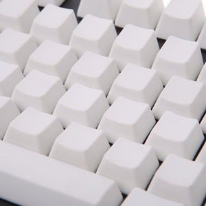 87 Mechanical Keyboard White Keycap Set