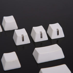 87 Mechanical Keyboard White Keycap Set