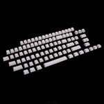 87 Mechanical Keyboard White Keycap Set